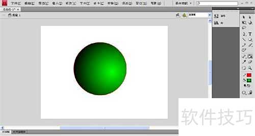 ��ô��Adobe Flash cs4�е�ɢ�����ԭ����