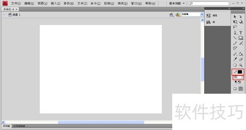 Adobe Flash cs4����ô�ı���Բ����ɫ��