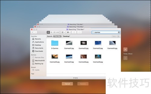 ���ʹ��Time Machine����Mac�ͻ�ԭ�ļ�