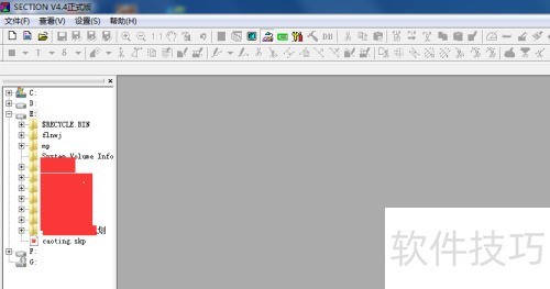 section ��dxf�ļ���mapgis