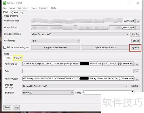 用MEGUI从蓝光视频文件压制成mp4格式文件 用MEGUI从蓝光视频文件压制成mp4格式文件