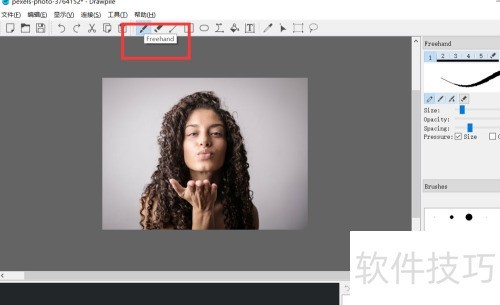 ��ôʹ��drawpile��freehand���ܣ�