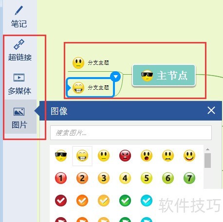 ˼ά��ͼ��ε�����ʽΪfreemind���ļ�