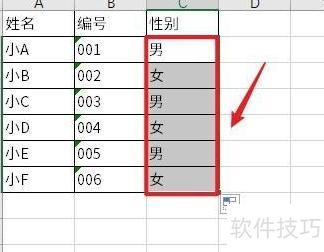 excel��Ů�Ա�ѡ��ʽ����(excel��ô���Ա�ɸѡ��Ů����)