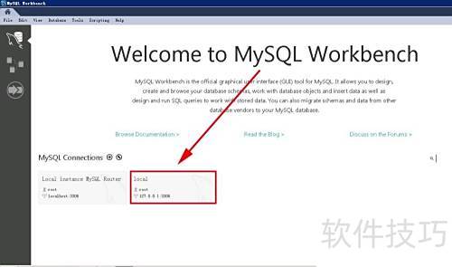 ����MySQL Workbench����mysql���ݿ�ı���