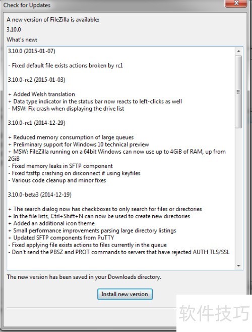 �������Filezilla����