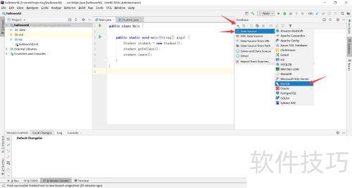 Intellij IDEA��ô�������ݿ�