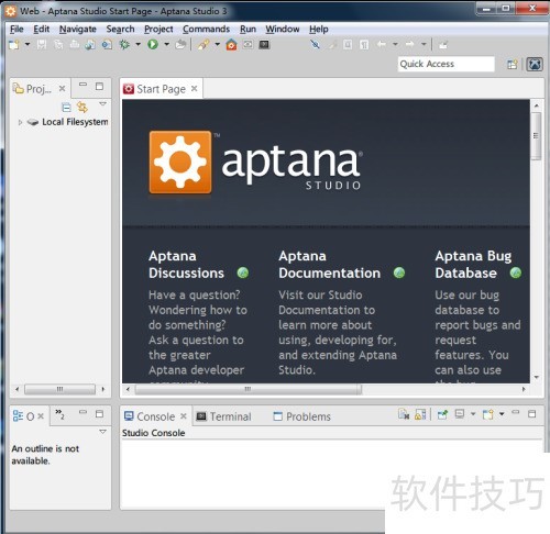 �����Windows7�����ذ�װAptana Studio 3.6.1