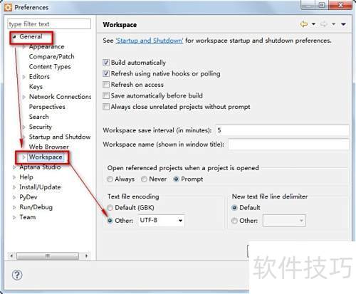 ��ô��aptana studio��Ĭ�ϱ�������Ϊutf-8��