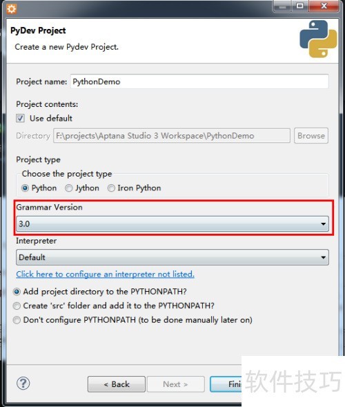 ͼ��ʹ��Aptana Studio����Python����