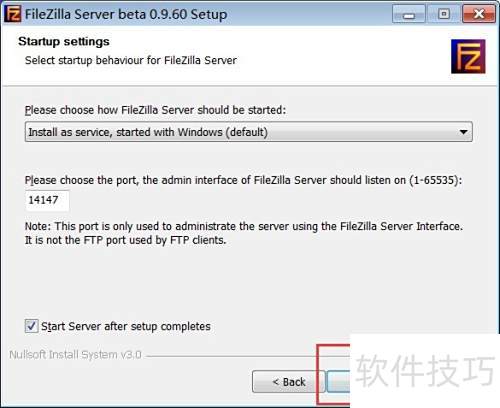 FTP�֮filezilla server��װ�̳�