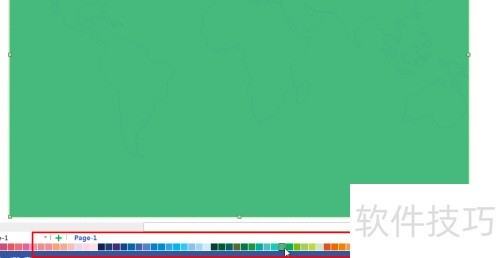 ��ͼͼʾEdrawMax��θ���������ɫ��