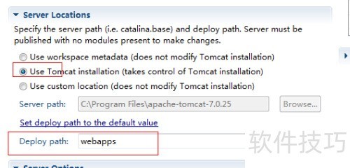 �޸�Eclipse����Ŀ��Apache Tomcat�еĲ���·��