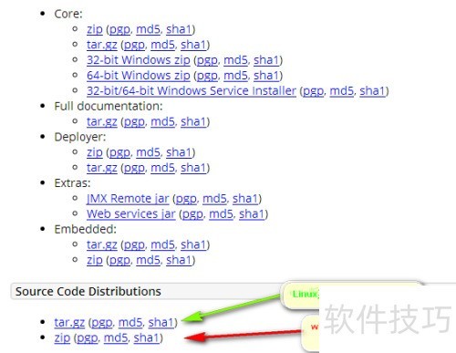 如何在官网下载Apache tomcat src.zip 如何在官网下载Apache tomcat src.zip