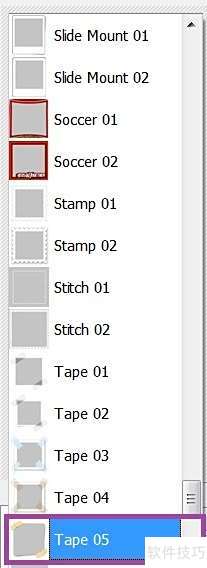怎么用PhotoScape制作Tape05相框效果 怎么用PhotoScape制作Tape05相框效果
