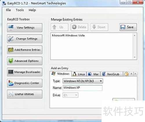 �����EasyBCD�޸�xp����