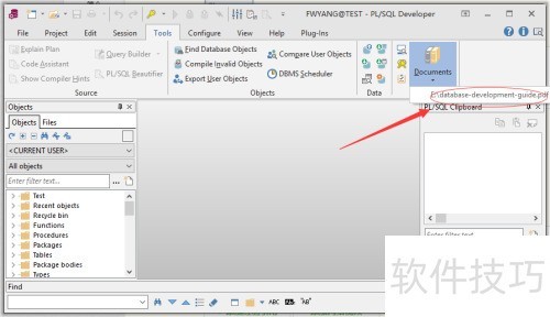PL/SQL Developer如何设置添加文档Documents PL/SQL Developer如何设置添加文档Documents
