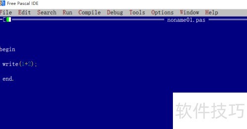 Free Pascalƪ������pascal���Ա�д�򵥵ĳ���