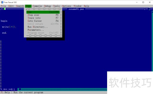 Free Pascalƪ������pascal���Ա�д�򵥵ĳ���
