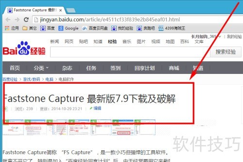 FastStone Capture自定义皮肤 FastStone Capture自定义皮肤