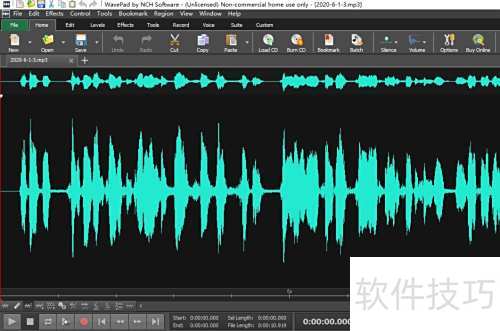 ���ʹ��WavePad���߶��������б��ٴ���