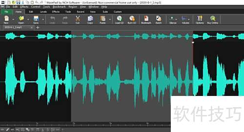 ���ʹ��WavePad���߽���Ƶ������������ǿ