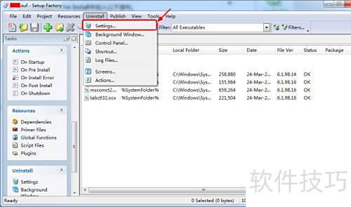 setup factory ��װǰ��Ĭж��