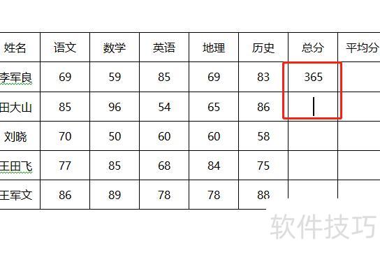 excel怎么算平均分(如何用excel表格计算总分与平均分) excel怎么算平均分(如何用excel表格计算总分与平均分)