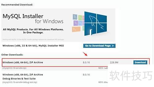 mysql官网怎么下载64位安装版? mysql官网怎么下载64位安装版?
