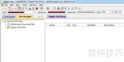 CuteFTP 9.0.5 �ٷ��氲װ��ʹ��