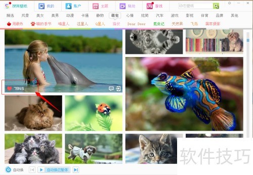 如何将搜狗壁纸的图片保存到桌面 如何将搜狗壁纸的图片保存到桌面