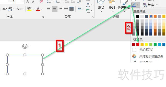 ppt怎么给数字加圈-ppt中如何添加红色小方框 ppt怎么给数字加圈-ppt中如何添加红色小方框
