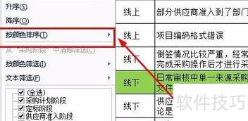 excel��ôɸѡ������(excel��ô����ɫɸѡ��)
